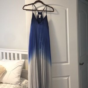 Bar III Pleated Maxi, NWOT